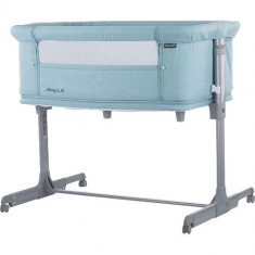 Patut Co-Sleeper si Tarc Mommy&amp;#039;n Me, Colectia 2020 Blue Mint foto