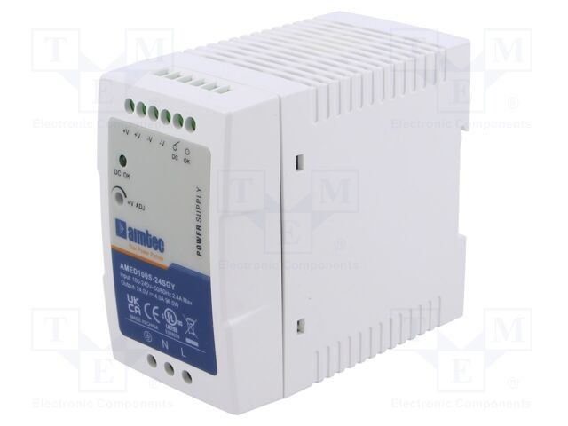 Alimentator pulsatoriu AIMTEC pentru şină DIN 96W 24VDC 4A