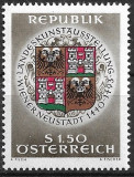 B1911 - Austria 1966 - Heraldica neuzat,perfecta stare