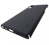 Husa tip capac spate Nillkin Frosted policarbonat negru pentru Samsung Galaxy Note 10 (SM-N970F)