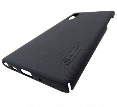 Husa tip capac spate Nillkin Frosted policarbonat negru pentru Samsung Galaxy Note 10 (SM-N970F) foto