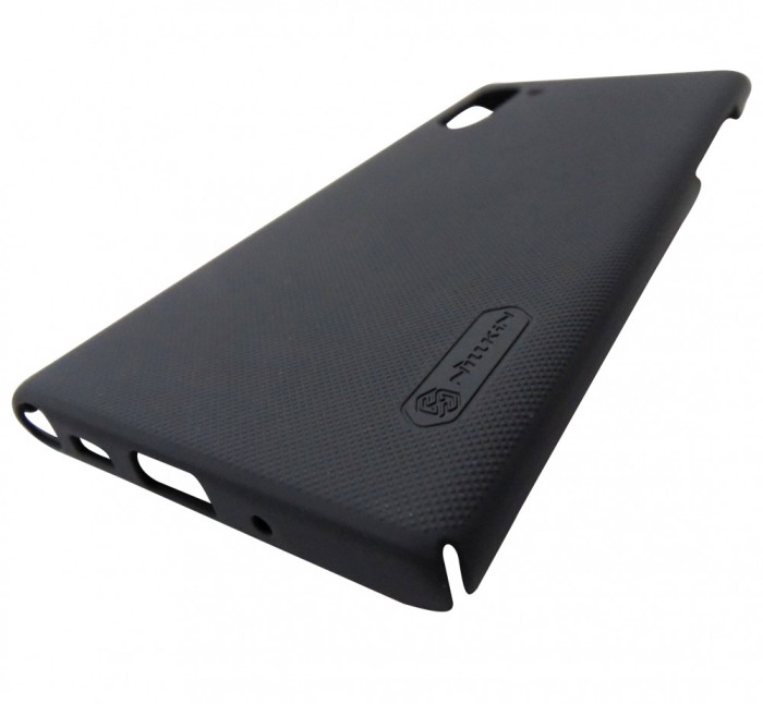 Husa tip capac spate Nillkin Frosted policarbonat negru pentru Samsung Galaxy Note 10 (SM-N970F)