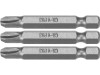 Set 3 Biti 1/4'' Ph3X50Mm, Sthor