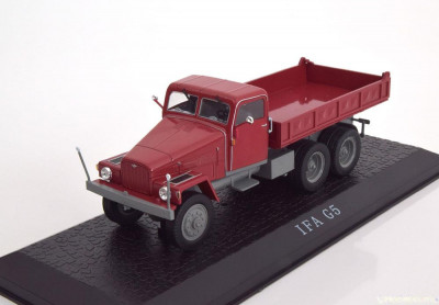 Macheta IFA G5 Camion Basculanta 1960 - Atlas 1/43 foto