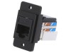 Soclu RJ45 DualSlim Cat6a 8p8c IDC Metalic