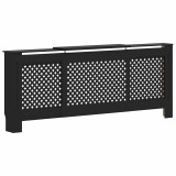 Cumpara ieftin Masca pentru calorifer, negru, 205 cm, MDF