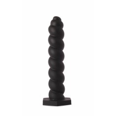 Dop anal cu ventuza X-Men 7.87&quot; Silicone Butt Plug Black S (20cm)