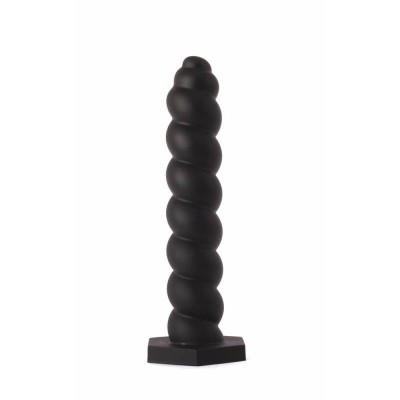 Dop anal cu ventuza X-Men 7.87&amp;quot; Silicone Butt Plug Black S (20cm) foto