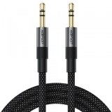 Cablu Audio 3.5mm - 3.5mm Acefast J10, 1m, Negru
