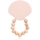 Label Label Teether Shell jucărie pentru dentiție Pink 1 buc