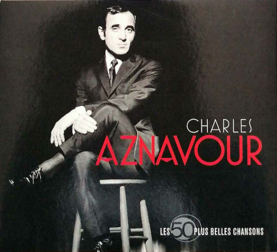 3CD set compilație - Charles Aznavour: Les 50 Plus Belles Chansons foto