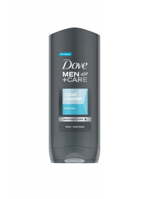 Gel de dus, Dove, Men+Care Clean Comfort, Micro Moisture, 250 ml foto