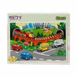 Puzzle Witty Puzzlezz, Masini, 100 piese
