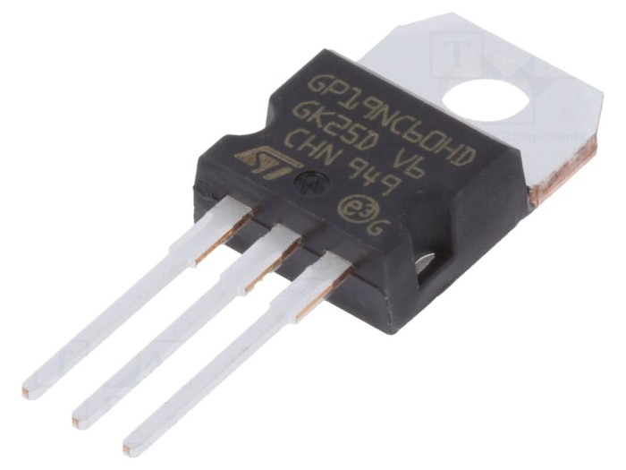 IGBT 600V 40A cu diodă integrată