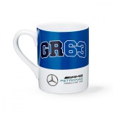 Mercedes AMG Petronas cană George Russell Logo F1 Team 2023 - uniw
