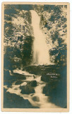 1876 - BUSTENI, Prahova, Cascada Urlatoare - old postcard, real FOTO used 1912, Circulata, Fotografie