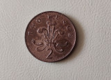 UK / Marea Britanie - 2 pence (1958) Queen Elizabeth II - monedă s163