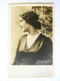 Carte poștala foto originala cu prima Miss Romania 1929:Magda Demetrescu,contine dedicatia olografa oferita la strandul Kisseleff in 1929
