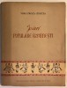 Jocuri Dansuri Populare Romanesti, Vera Proca Ciortea, cu 6 planse color, 1955, 1954