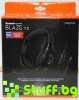 Casti Gaming Creative Sound Blaster Blaze V2, Over-Ear, Microfon Noise Cancelling, PC/Android/Xbox/PS4/PS5, Jack 3.5mm, Negru