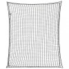 Plasă de remorcă cu funie elastică, negru, 3,5x3 m, PP