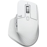 Mouse wireless Logitech MX Master 3S Performance pentru Mac, 8000 dpi, Pale Gray