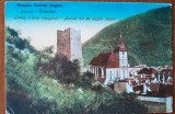Carte postala, Brasov, Turnul negru, perioada interbelica