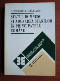 Gheorghe I Bratianu - Sfatul domnesc si adunarea starilor in principatele romane