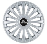 Set 4 Capace Roti, potrivite jantelor de R14, pentru Lexus, model dino cromat, Autohelix MSA