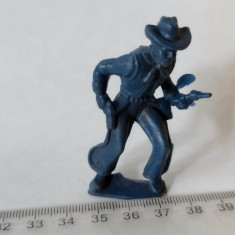 bnk jc KOHO - Figurine de plastic - Cowboy - albastru inchis - 6 cm