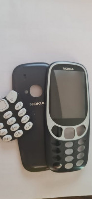 Carcasa Nokia 3310 albastra noua foto