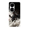 Husa compatibila cu Huawei P40 model Ghost of Tsushima, Silicon, TPU, Viceversa, Transparent, Carcasa