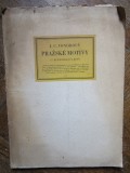 J. C. Vondrous Prazsk&eacute; Motivy 15 Reprodukci Leptu IN LIMBA CEHA, 1963