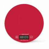 Cantar de bucatarie Esperanza Mango EKS003R max. 5kg Rosu