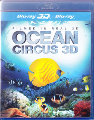 Blu Ray 3D: Ocean Circus ( documentar spectaculos; disc original ) foto