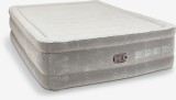 Saltea Pat Gonflabila 2 Persoane Cort Oaspeti Dormit Pompa Electrica Incorporata 203x152x46cm 300kg