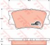 Set placute frana,frana disc TOYOTA RAV 4 IV (WWA4, AVA4, ZSA4, ALA4) (2012 - 2016) TRW GDB3426