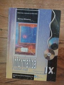 Informatica Manual pentru clasa a 9 a Mariana Milosescu foto