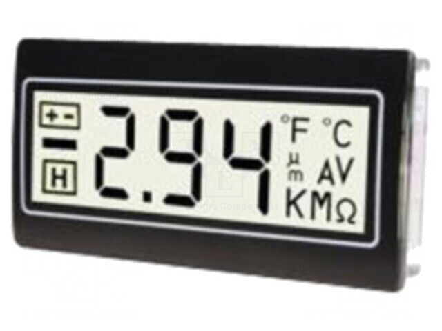 Voltmetru Digital LCD Panou -200&divide;200mV DPM962-TW