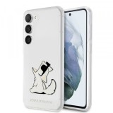 Husa pentru Samsung Galaxy S23+ S916, Karl Lagerfeld, Choupette Eat, Transparenta KLHCS23MCFNRC