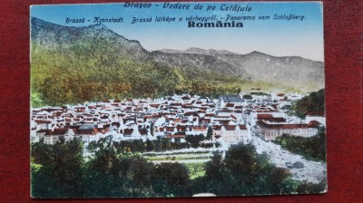Brasov-Vedere de pe Cetatuie-C.P.necirc.-RARA foto