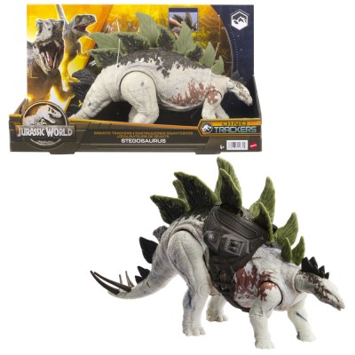 JURASSIC WORLD GIGANTIC TRACKERS DINOZAUR STEGOSAURUS foto