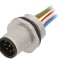 Conector M12 tată IP68, 8 pini
