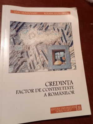CREDINTA FACTOR DE CONTINUITATE A ROMANILOR foto