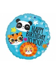 Balon Folie Happy Birthday To You 45x45 cm foto