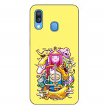 Husa compatibila cu Samsung Galaxy A40 Silicon Gel Tpu Model Adventure Time Poster