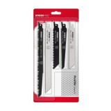 Panza, lama, fierastrau tip sabie, pentru lemn, metal, HCS, BIM, set 5 buc, Strend Pro