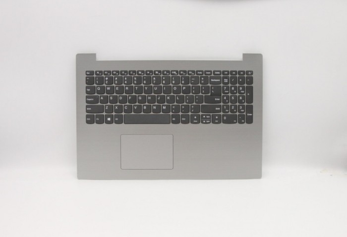 Carcasa superioara cu tastatura palmrest Laptop, Lenovo, IdeaPad 330 Touch-15ARR Type 81D3, 5CB0R26496, Platinum Grey, layout US