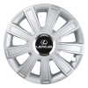 Set 4 Capace Roti, potrivite jantelor de R15, pentru Lexus, model flash cromat, Autohelix MSA