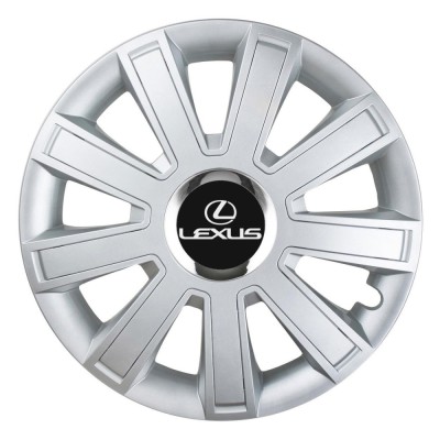 Set 4 Capace Roti, potrivite jantelor de R15, pentru Lexus, model flash cromat foto